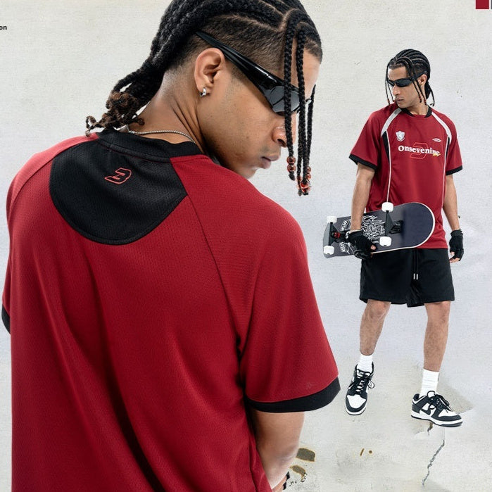 Patchwork Quick-drying T-shirt Stitching Ice Hockey