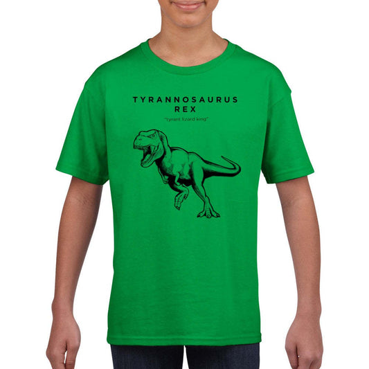 Dinosaur Print Short-sleeved Team Uniform European And American Fabrics