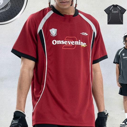 Patchwork Quick-drying T-shirt Stitching Ice Hockey