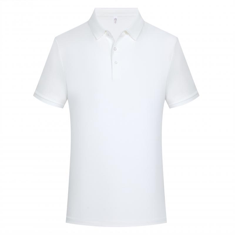 Male Solid Color Lapel Polo Shirt Lapel