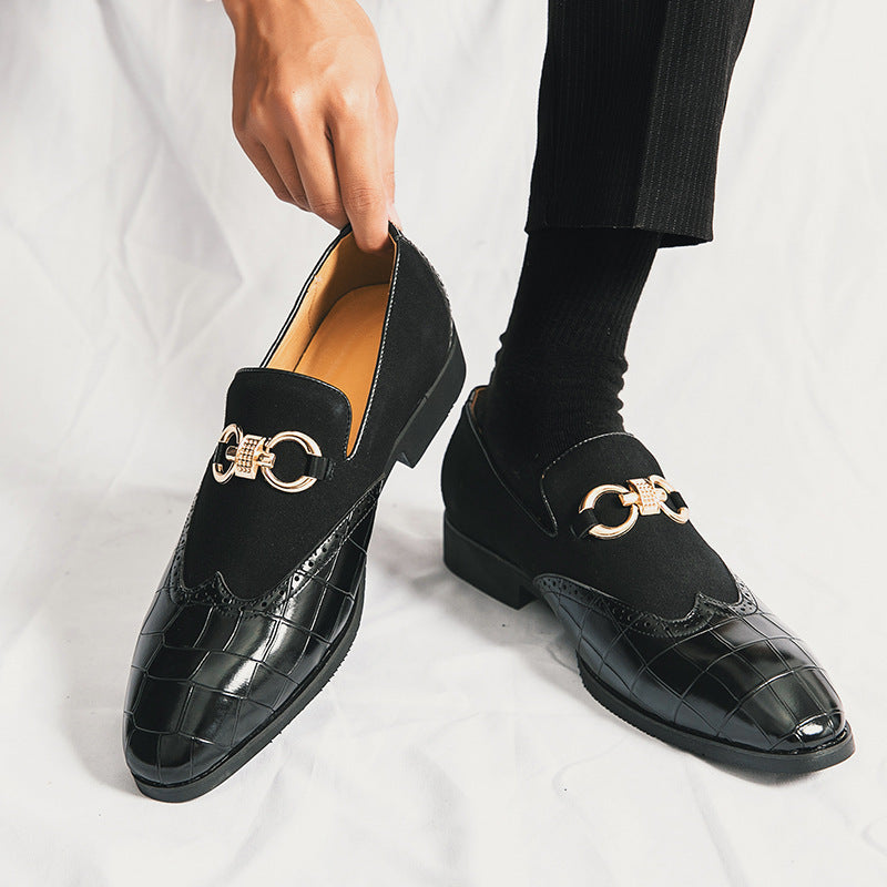 Size Business Fashion Leather Shoes British Casual Shoes