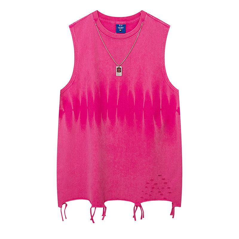 Sleeveless Vest Men's Loose Hip-hop Top