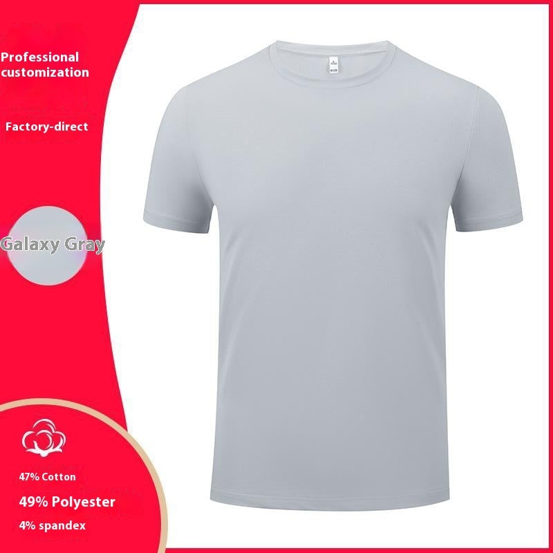 Washed Cotton Beaded Round Neck T-shirt