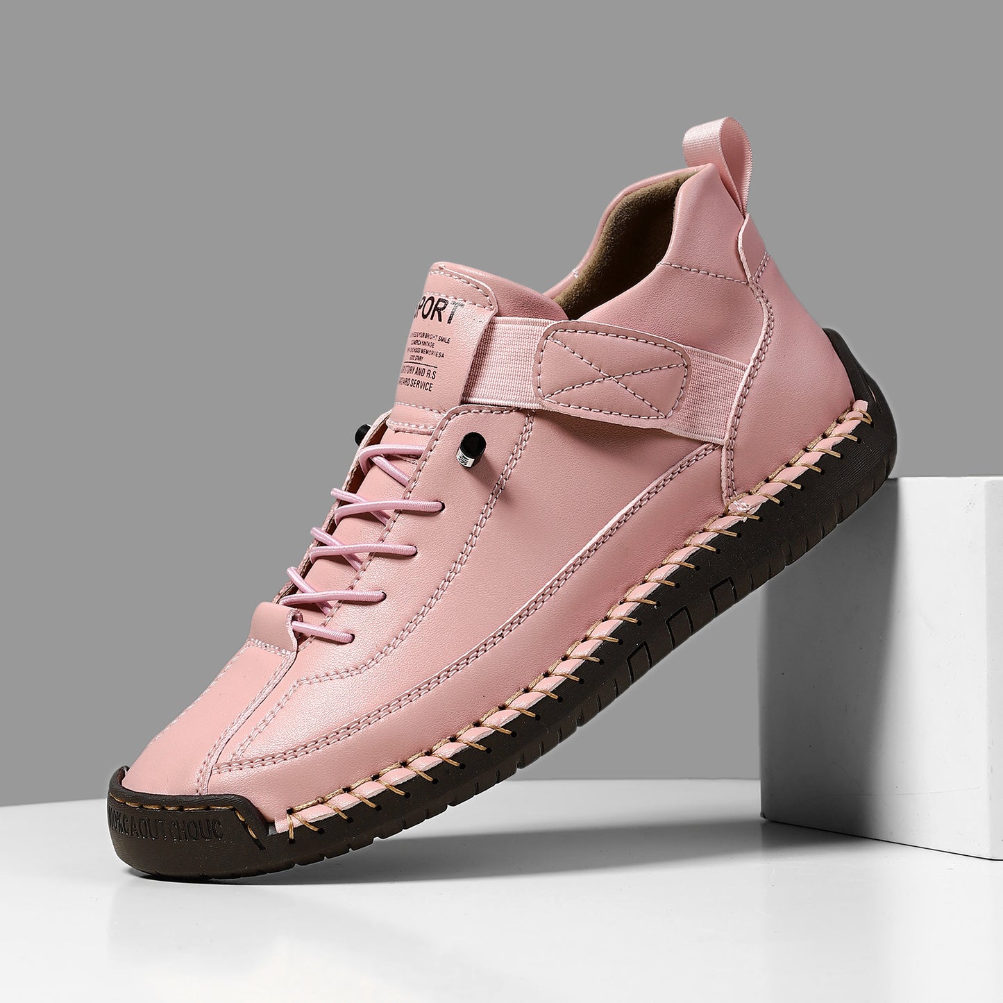 Men's Mid Top Martin Boots Outdoor Casual Shoes