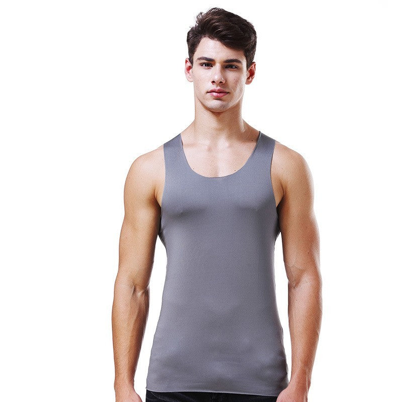 Ice Silk Seamless Men's Vest