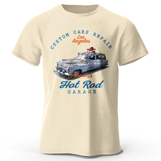 Car Club Patch Print Unisex T-shirt