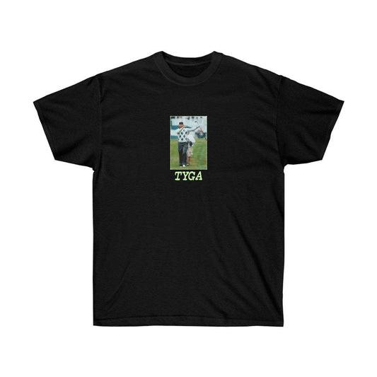 Summer Black Print Short Sleeve T-Shirt