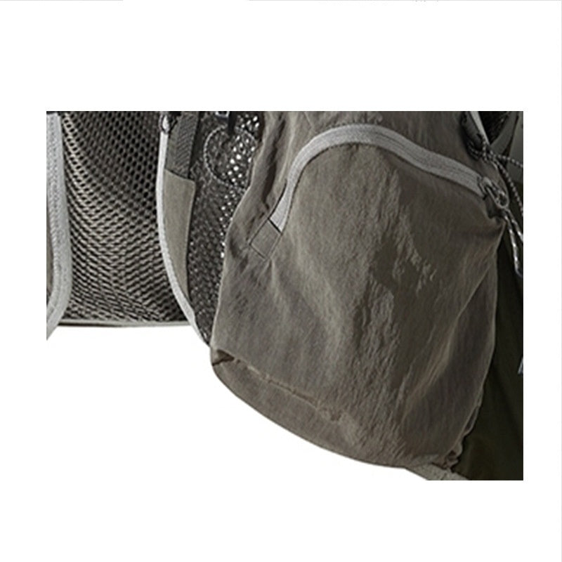 Functional Pocket Functional Vest Japanese Lightweight Breathable Waistcoat For Men