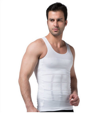Men's Body Shapers Belly Contracting Vest Close-fitting Body Shaping