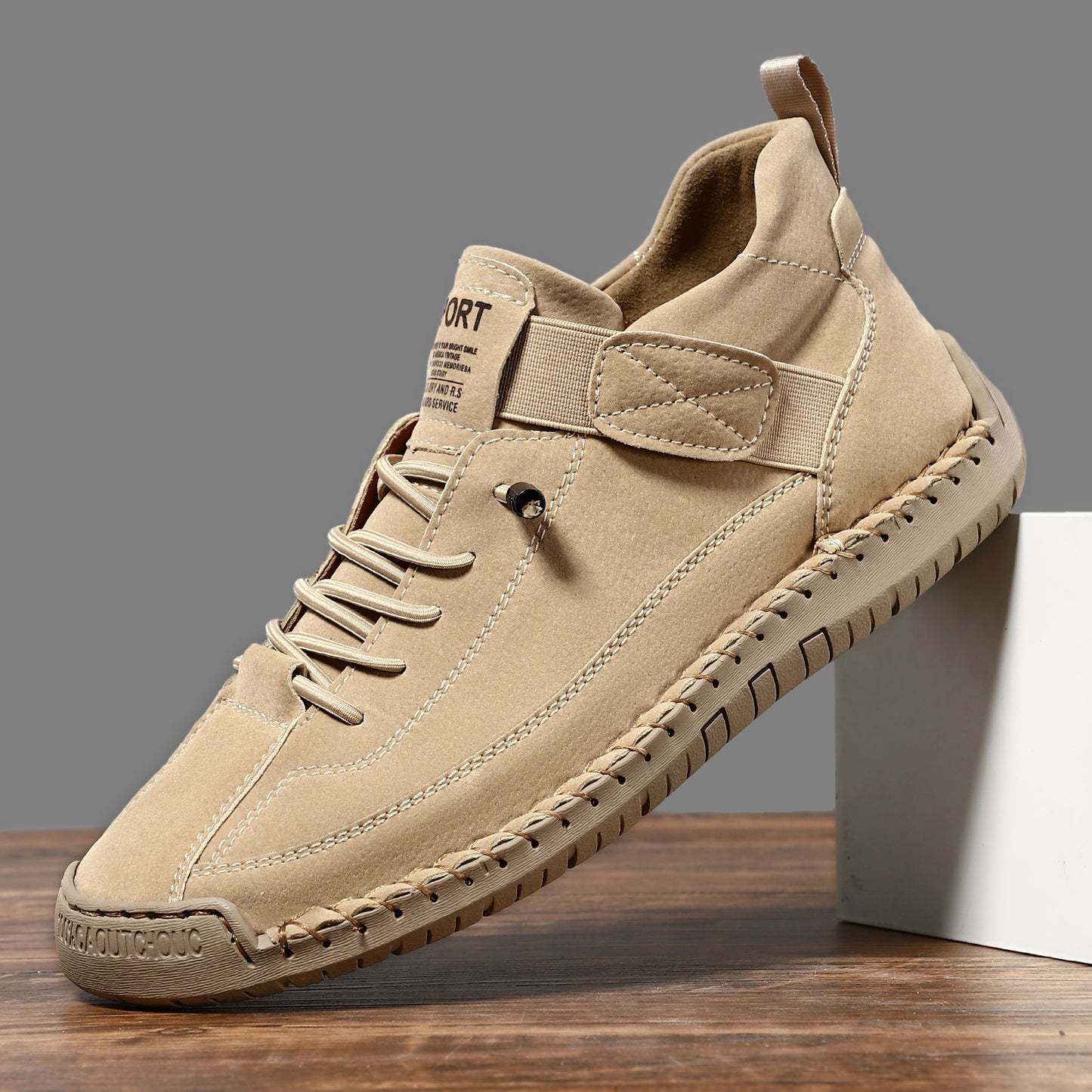 Men's Mid Top Martin Boots Outdoor Casual Shoes