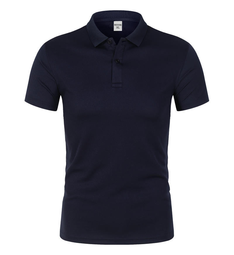 Quick-drying Polo Collar Work Clothes Simple And Comfortable Polo Shirt