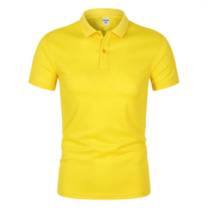 Quick-drying Polo Collar Work Clothes Simple And Comfortable Polo Shirt