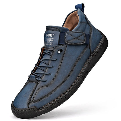 Men's Mid Top Martin Boots Outdoor Casual Shoes