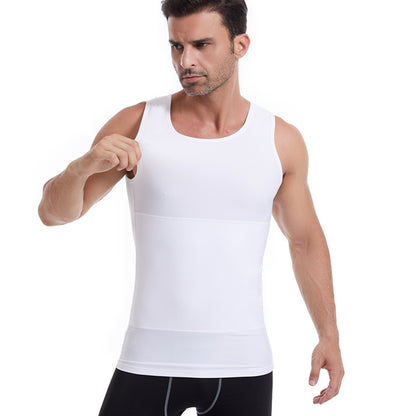 Sports Fitness I-shaped Men's Vest Shapewear