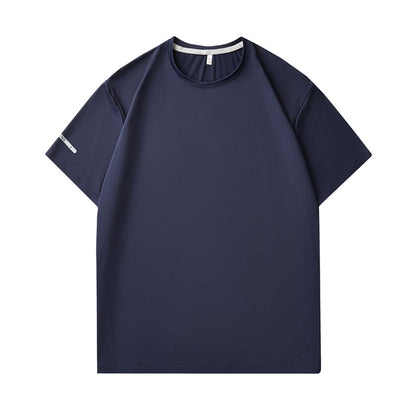 Seamless Nylon High-end Quick-drying T-shirt Round Neck Cool Feeling