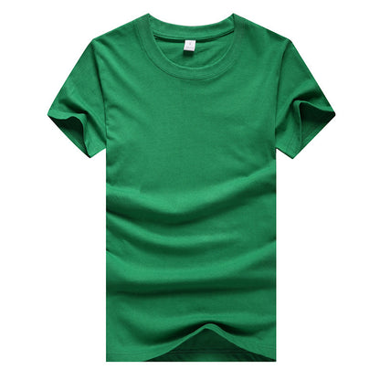 Blank crew neck short sleeve T-shirt