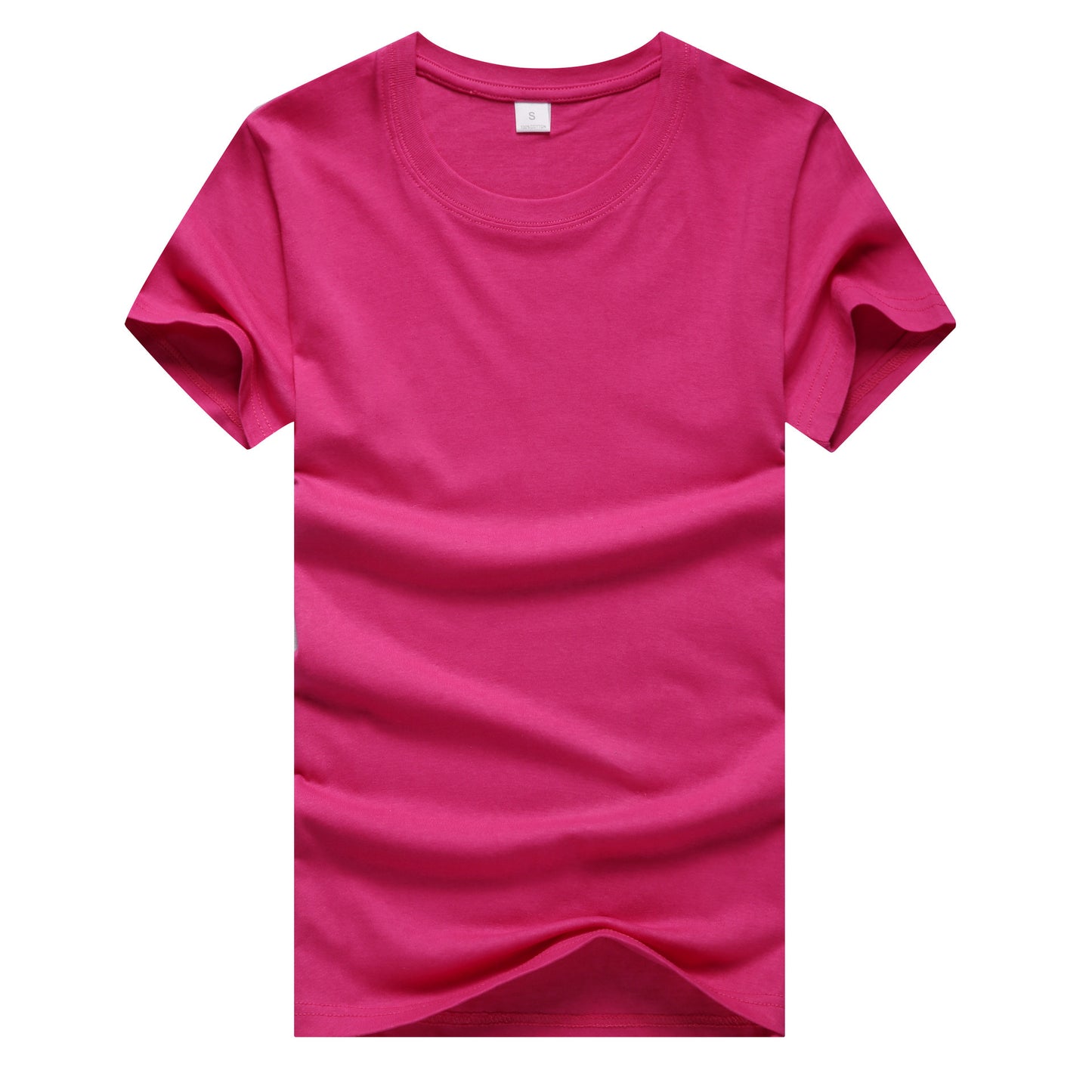 Blank crew neck short sleeve T-shirt