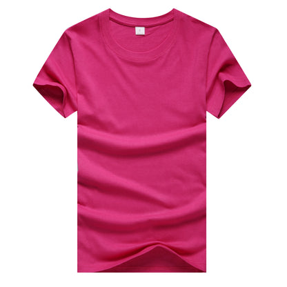 Blank crew neck short sleeve T-shirt