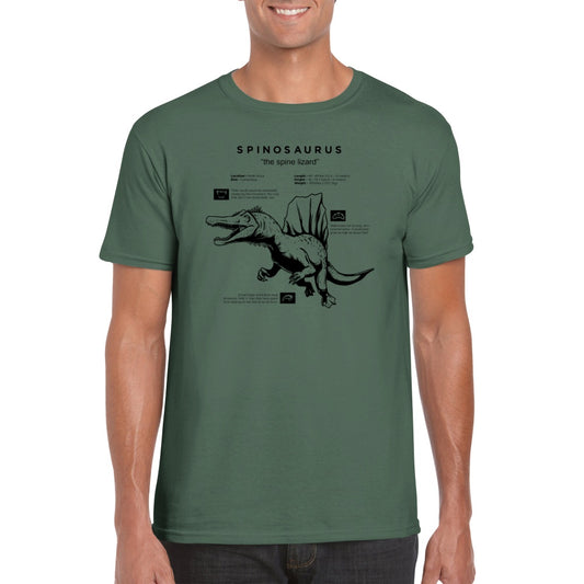 Dinosaur Print Short-sleeved Team Uniform European And American Fabrics