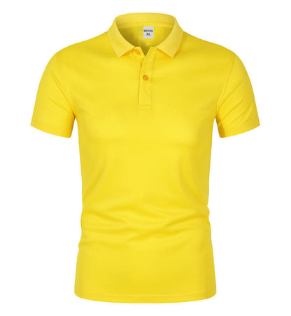 Quick-drying Polo Collar Work Clothes Simple And Comfortable Polo Shirt