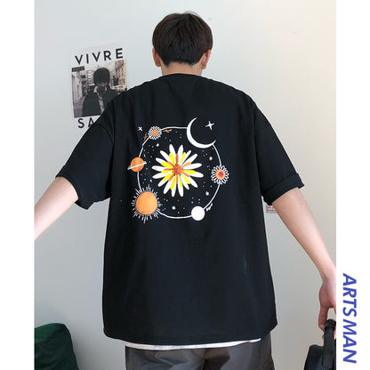 Men's Fashion And Comfort Trendy Five-quarter Sleeve Top