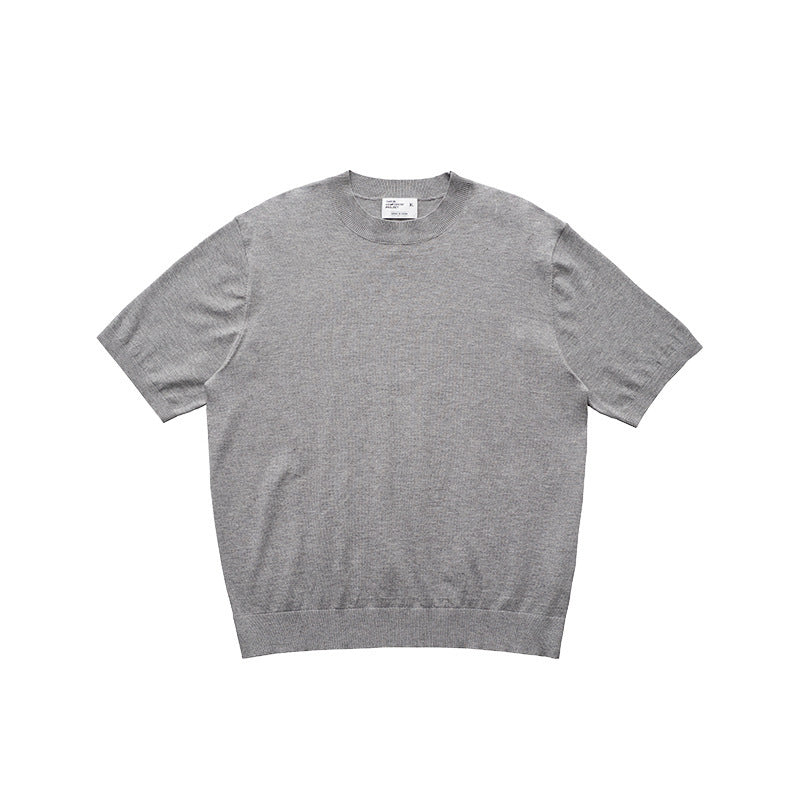 Fanio Velvet Shoulder Short-sleeved T-shirt