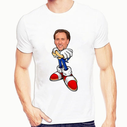 Men's 3D Digital Print T-shirt Short Sleeve