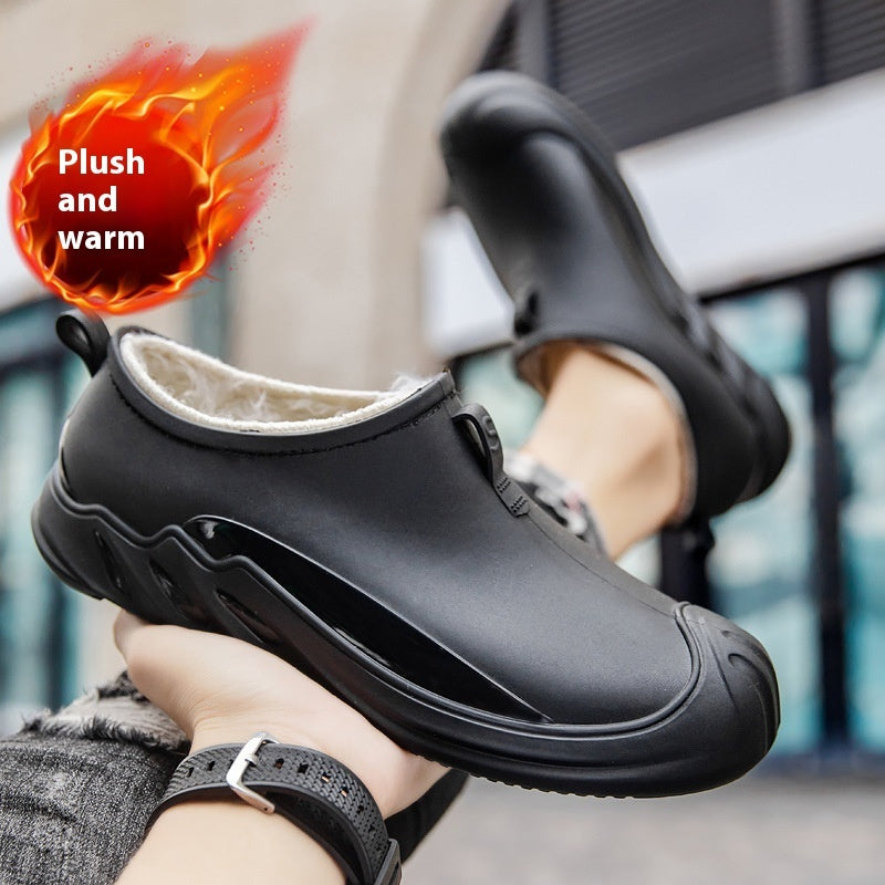 Fashion Personality New Rain Boots Short Men's