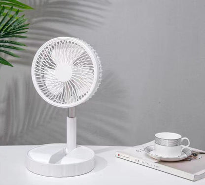 Strong Wind And Quiet Portable Telescopic Folding Fan