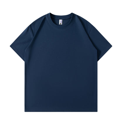 Cotton Trendy Short Sleeve Men And Women Same Type T-shirt
