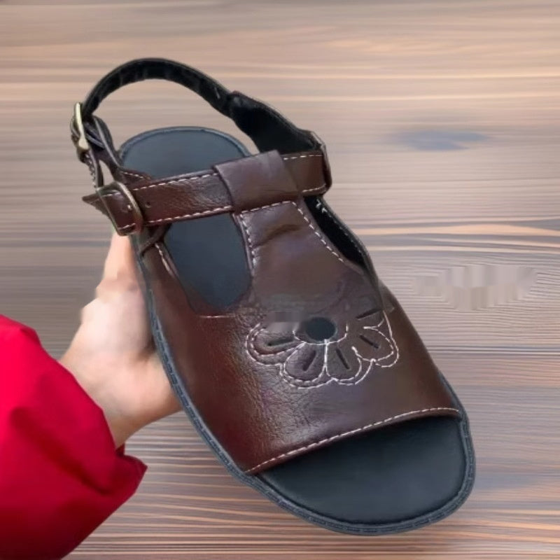 Men's Personalized Embroidered Beach Sandals