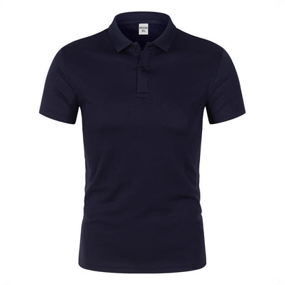 Quick-drying Polo Collar Work Clothes Simple And Comfortable Polo Shirt