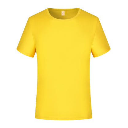 Summer Small Plaid Round Neck Short-sleeved Quick-drying T-shirt