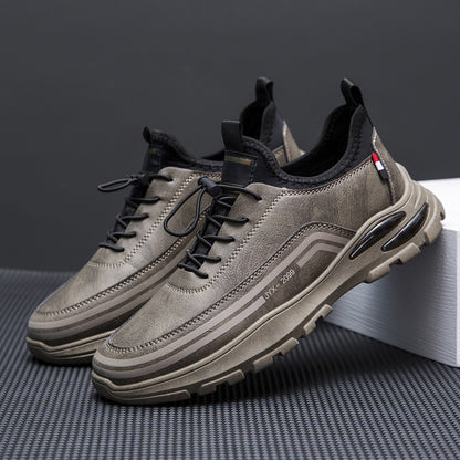 Men's Fleece Lined Padded Warm Keeping Waterproof Sneakers