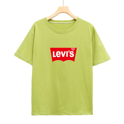 Loose couple suit women short sleeve T-shirt