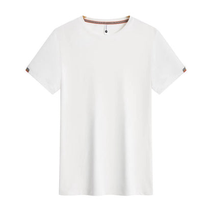 Round Neck Ice-feeling Comfortable Work Clothes Business Attire