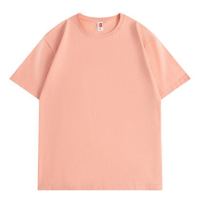 Cotton Round Neck 220g Overalls Short-sleeved Shirt
