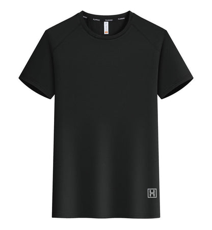 Ice Silk Quick-drying Round Neck T-shirt Overalls
