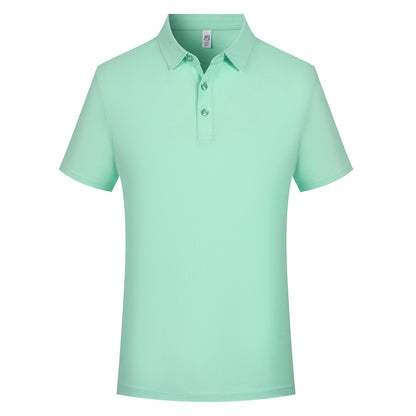 Male Solid Color 40 Solona Pearl Cotton Polo Shirt
