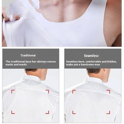 Ice Silk Seamless Men's Vest
