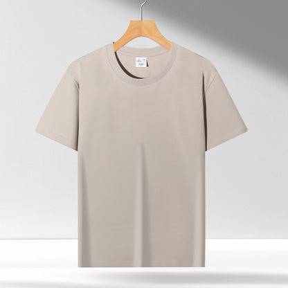 Liquid Ammonia Cotton Cool Feeling Short-sleeved Shirt