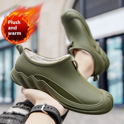 Fashion Personality New Rain Boots Short Men's