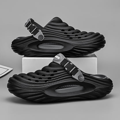 Men's Simple And Stylish Casual Platform Slippers