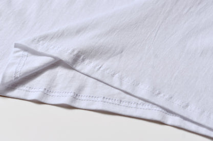 Cotton T-shirt Round Neck Overalls