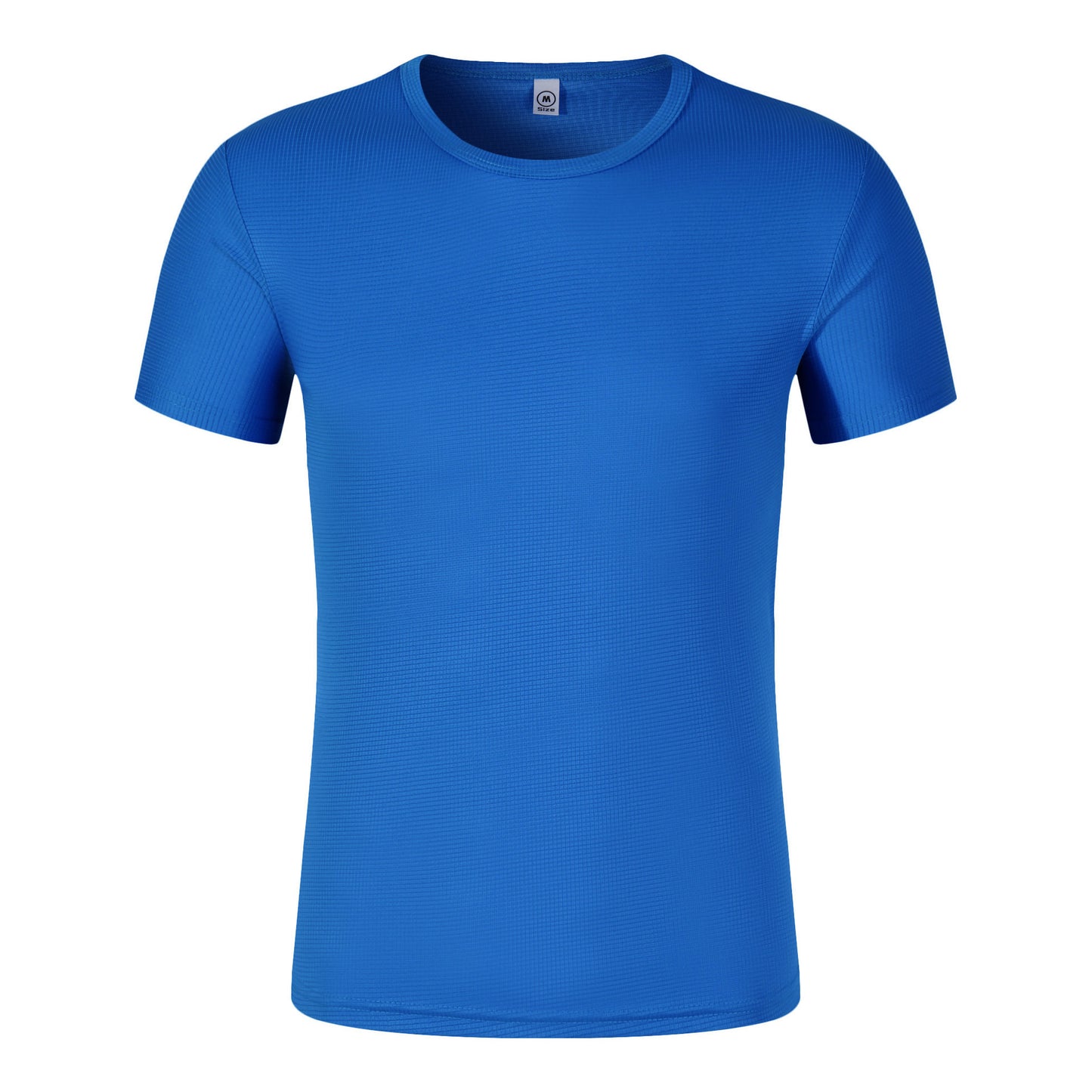 Sports Small Square Quick-drying Solid Color Short-sleeved Men's T-shirt
