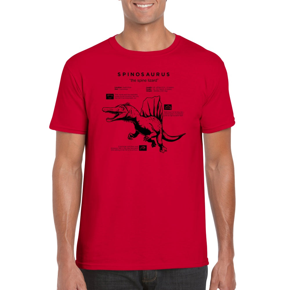 Dinosaur Print Short-sleeved Team Uniform European And American Fabrics