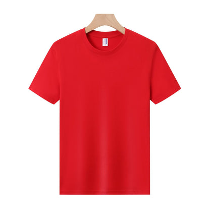 Cotton T-shirt Men's And Women's Loose Work Clothes Short Sleeve Sports Meeting Graduation Season