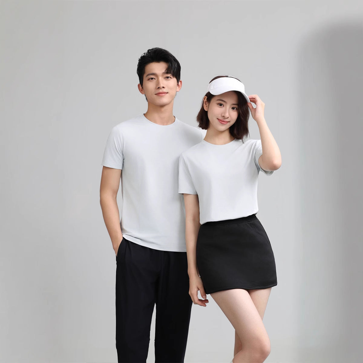 Round Neck T-shirt Sorona Cotton Mesh Marathon Quick-drying T-shirt Overalls