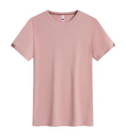 Round Neck Ice-feeling Comfortable Work Clothes Business Attire