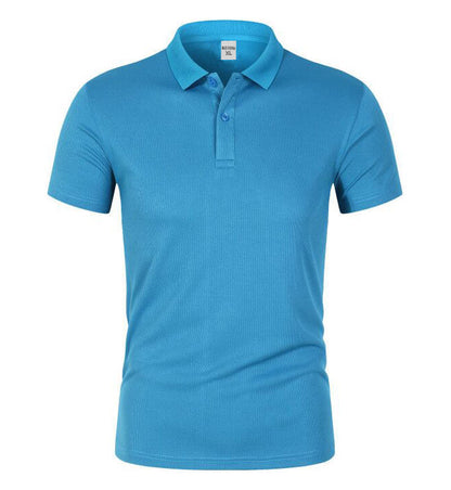 Quick-drying Polo Collar Work Clothes Simple And Comfortable Polo Shirt